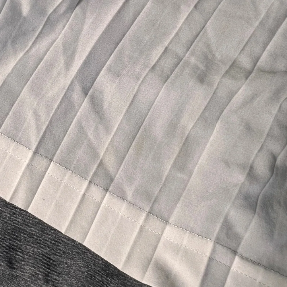 Lululemon Pleat to‎ Street Skirt Size 8 White Mini Tennis Pleated Athleisure